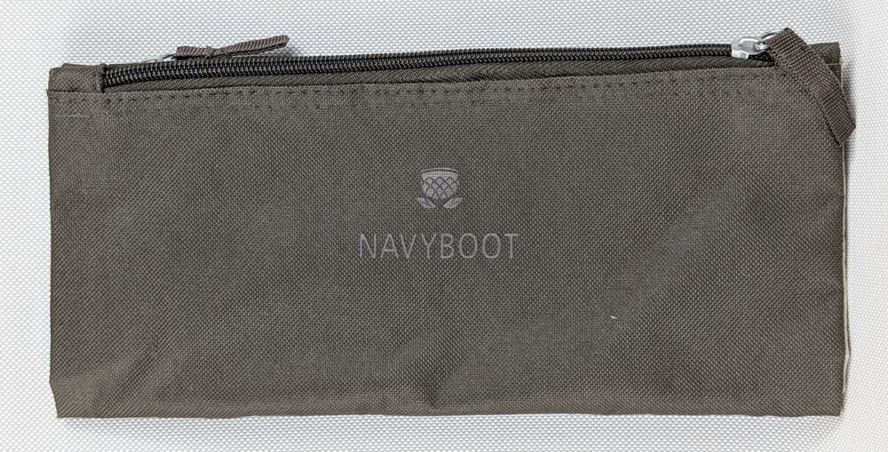 NAVYBOOT 2 Sided Zipper Bank Deposit Money Bags Cash Coin Pouch Travel Folding